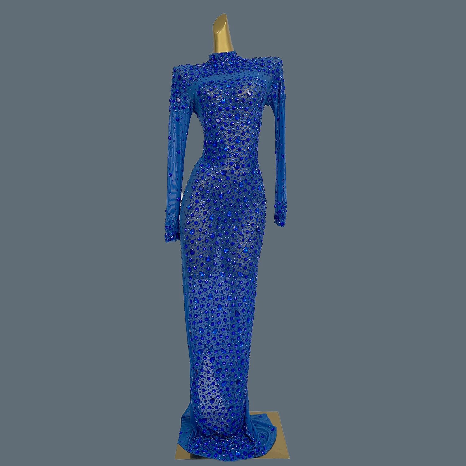 Elegant Sheer Mesh Maxi Dress for Black Women Sparkly Rhinestone Club Evening Gown for Birthday Prom Formal Dinner Party Cuixing
Elegant Sheer Mesh Maxi Dress for Black Women Sparkly Rhinestone Club Evening Gown for Birthday Prom Formal Dinner Party Cuixing