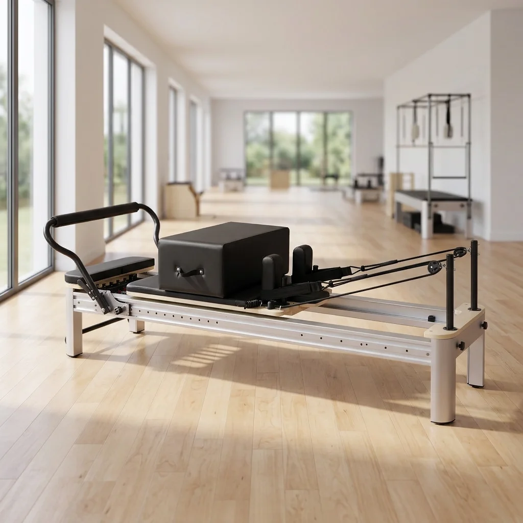 Pilates Aluminum Alloy Bed Core Personalized Customization Adjustable Portable and Durable Pilates Core Bed
Pilates Aluminum Alloy Bed Core Personalized Customization Adjustable Portable and Durable Pilates Core Bed