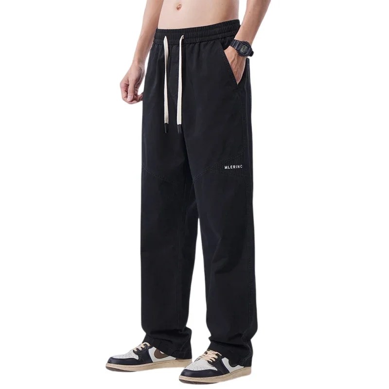 Summer Autumn Cotton Casual Cargo Pants Thin Straight Tube Loose Wide-leg Leisure Trousers Men
Summer Autumn Cotton Casual Cargo Pants Thin Straight Tube Loose Wide-leg Leisure Trousers Men