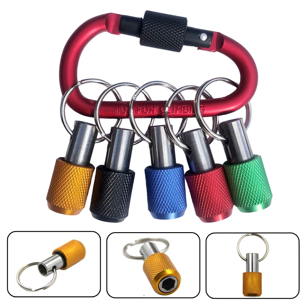 5pcs Drill Bit Holder Hex Shank Screwdriver Keychain Extension Bar Quick Release For Power Tools Drill Bits Accessory In Stock
5pcs Drill Bit Holder Hex Shank Screwdriver Keychain Extension Bar Quick Release For Power Tools Drill Bits Accessory In Stock