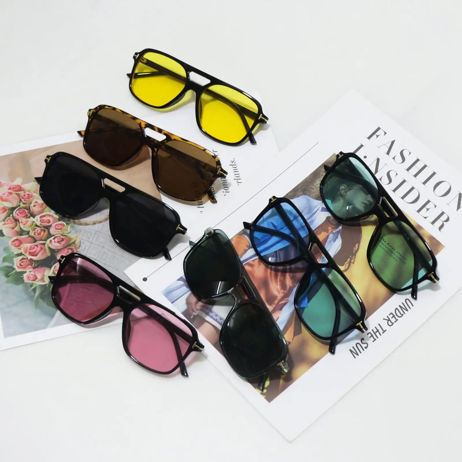 HOLTMANCE Vintage T-shaped Fashionable Sunglasses for Men And Women Luxury Double Beam Black Frame Sun Glasses UV400 Christmas
HOLTMANCE Vintage T-shaped Fashionable Sunglasses for Men And Women Luxury Double Beam Black Frame Sun Glasses UV400 Christmas