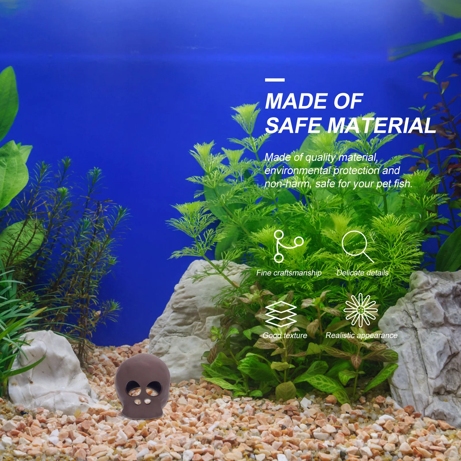 1Pcs Fish Shrimp Hiding House Creative Aquarium Ornament Natural Simulation Landscape Decor for Tank Shelter Breeding Pot
1Pcs Fish Shrimp Hiding House Creative Aquarium Ornament Natural Simulation Landscape Decor for Tank Shelter Breeding Pot