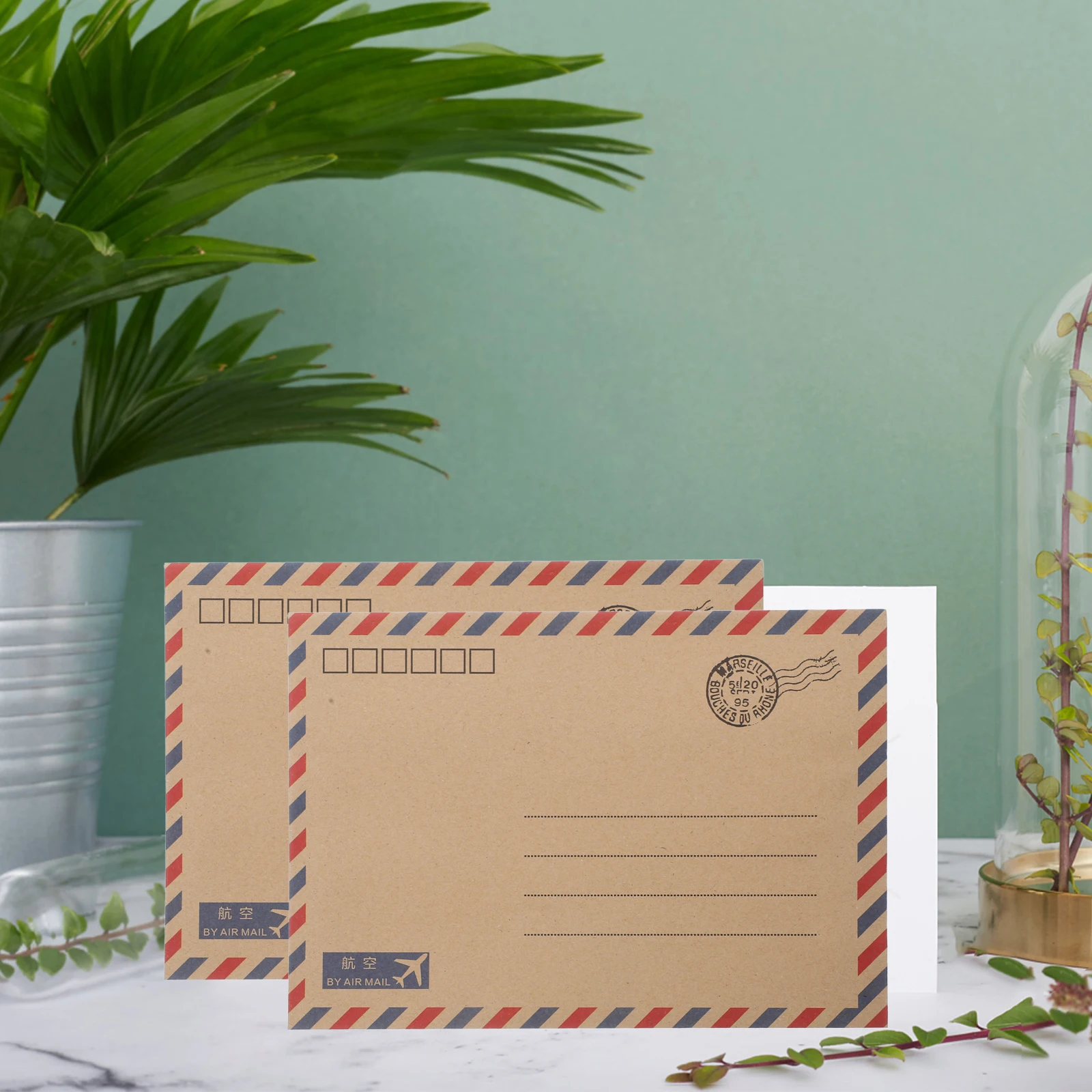 48pcs Vintage Envelopes Paper Writing Kit Retro Airmail Stationery Set Letters Invitations Greeting Cards Postcards
48pcs Vintage Envelopes Paper Writing Kit Retro Airmail Stationery Set Letters Invitations Greeting Cards Postcards
