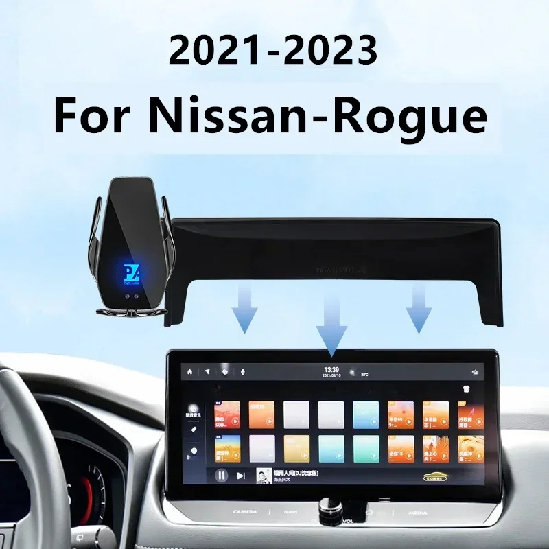 For 2021-2023 Nissan Rogue Car Screen Phone Holder Wireless Charger Navigation Modification Interior 12.3 Inch
For 2021-2023 Nissan Rogue Car Screen Phone Holder Wireless Charger Navigation Modification Interior 12.3 Inch