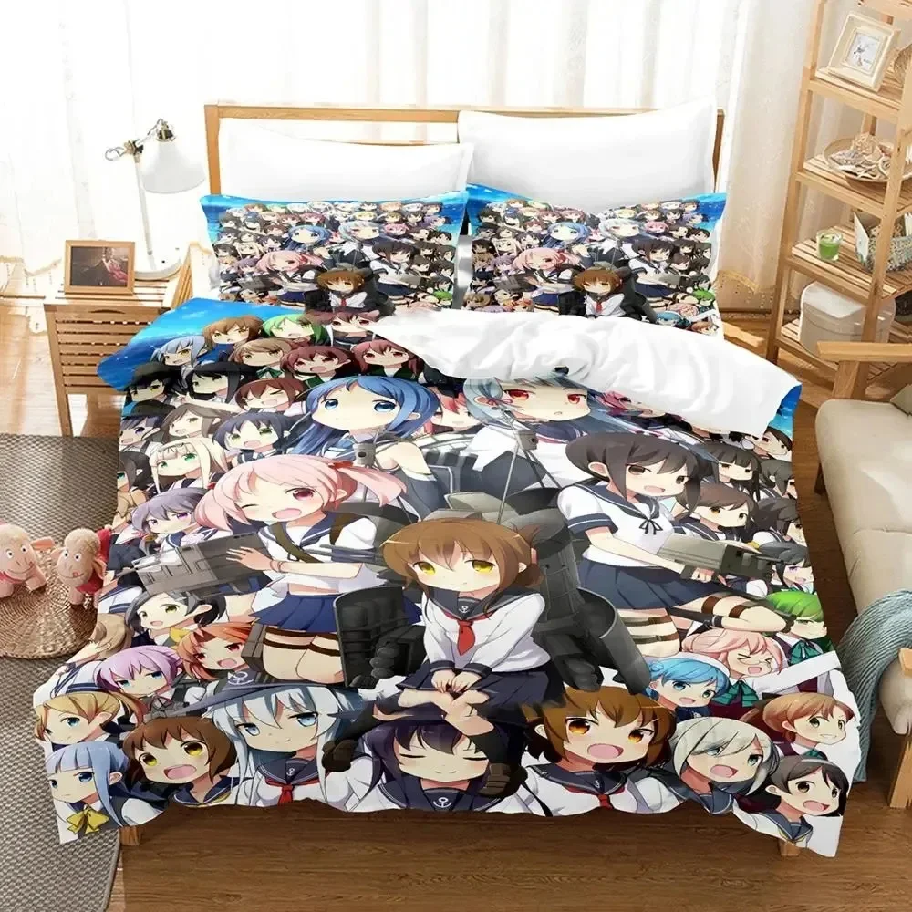 Anime Kantai Collection Bedding Set Duvet Cover Bed Set Quilt Cover Pillowcase Comforter king Queen Size Boys Adult Bedding Set
Anime Kantai Collection Bedding Set Duvet Cover Bed Set Quilt Cover Pillowcase Comforter king Queen Size Boys Adult Bedding Set