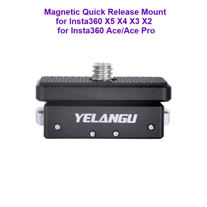 Магнитное быстросъемное крепление для камеры Insta360 X5 X4 X3 Insta360 Ace/Ace Pro, аксессуары для фотосъемки
Магнитное быстросъемное крепление для камеры Insta360 X5 X4 X3 Insta360 Ace/Ace Pro, аксессуары для фотосъемки