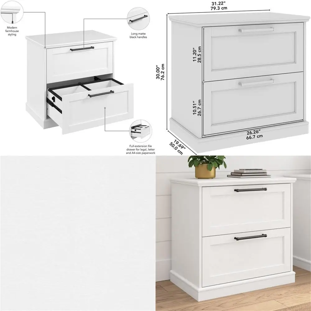 White Ash Lateral File Cabinet for Tile Storage in Home Office and Living Room
White Ash Lateral File Cabinet for Tile Storage in Home Office and Living Room