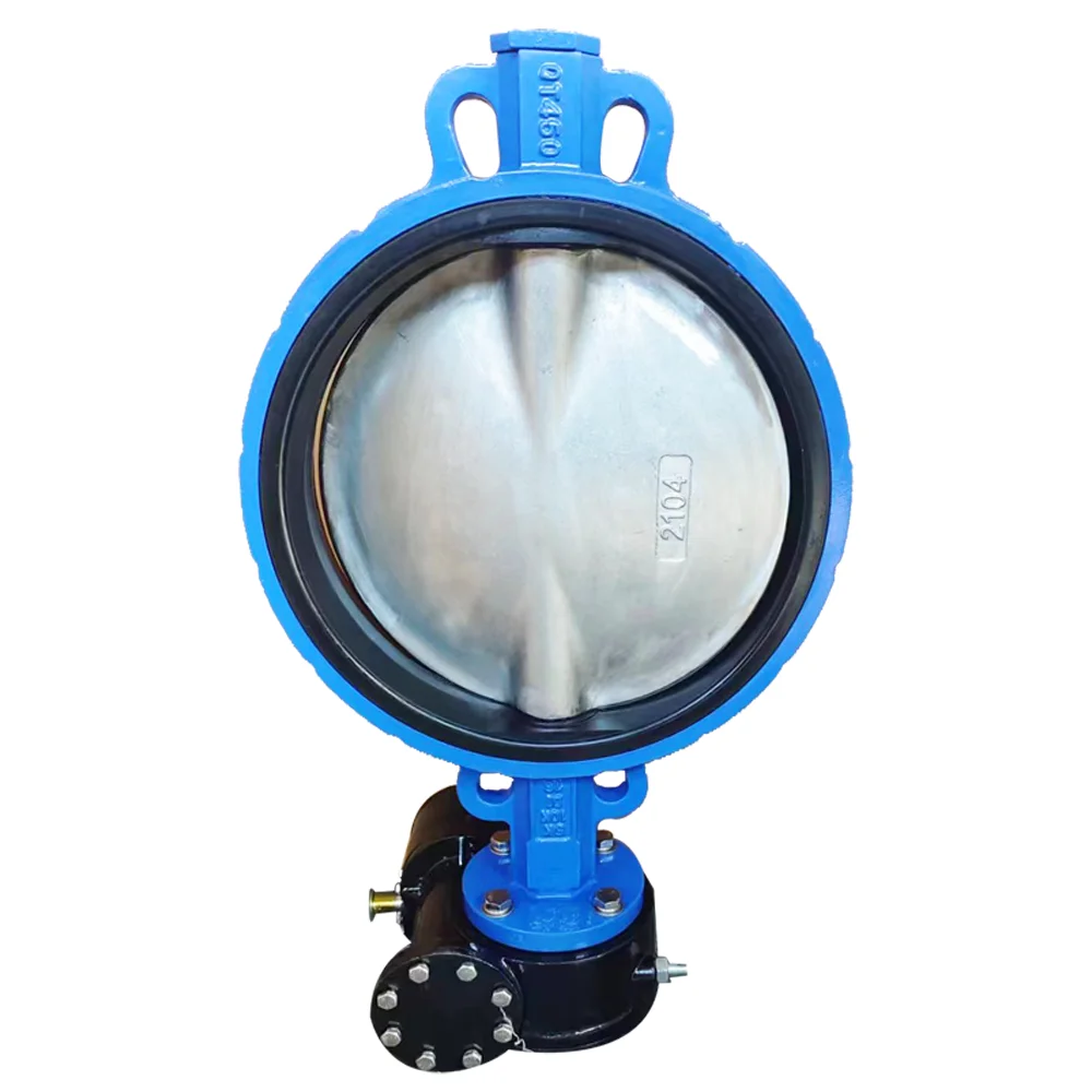 Soft Seal Manual Turbine Handle To Wafer Butterfly Valve Water Media DN50 65 80 100 150 200
Soft Seal Manual Turbine Handle To Wafer Butterfly Valve Water Media DN50 65 80 100 150 200
