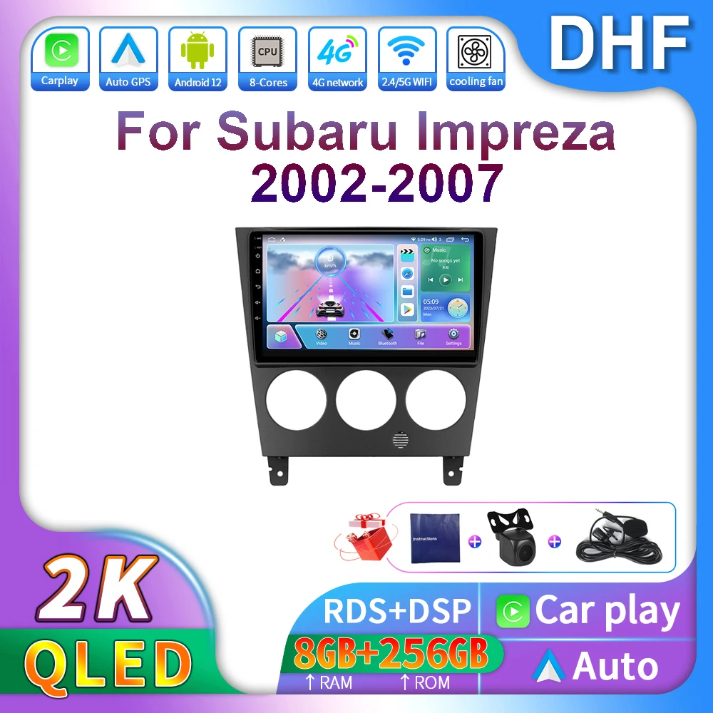 9 Inch Android 13 Car Radio For Subaru Impreza GD GG 2002 - 2007 Multimedia Video Player Auto Navigation GPS 4G Carplay 2 Din
9 Inch Android 13 Car Radio For Subaru Impreza GD GG 2002 - 2007 Multimedia Video Player Auto Navigation GPS 4G Carplay 2 Din