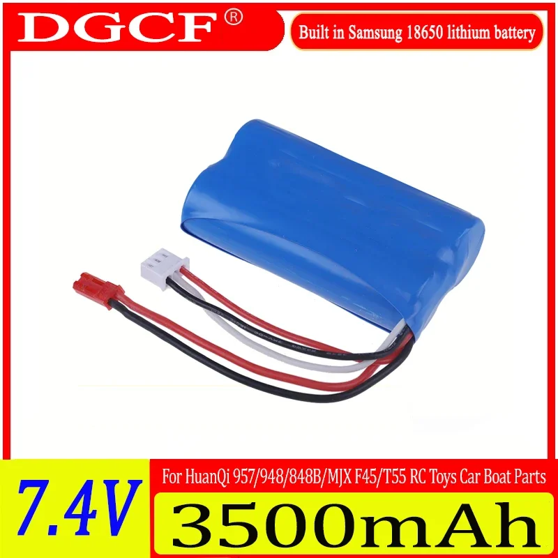 18650 lipo battery 7.4V 3500mAh 2S1P For HuanQi 957/948/848B/827B/823/955/956/957/948 MJX F45/T55 RC Toys Car Boat Parts
18650 lipo battery 7.4V 3500mAh 2S1P For HuanQi 957/948/848B/827B/823/955/956/957/948 MJX F45/T55 RC Toys Car Boat Parts