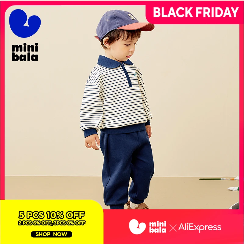 Mini Bala Set Boys and Girls Long Sleeve Set for Sporty Stylish Trendy Children 2024 Autumn New Wear
Mini Bala Set Boys and Girls Long Sleeve Set for Sporty Stylish Trendy Children 2024 Autumn New Wear