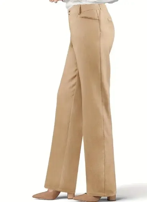 Women Trousers Straight Leg Casual Pants Women's Stretch High Waist Smoke Pipe Pants Professional Style Small Tapered Long Pants
Women Trousers Straight Leg Casual Pants Women's Stretch High Waist Smoke Pipe Pants Professional Style Small Tapered Long Pants