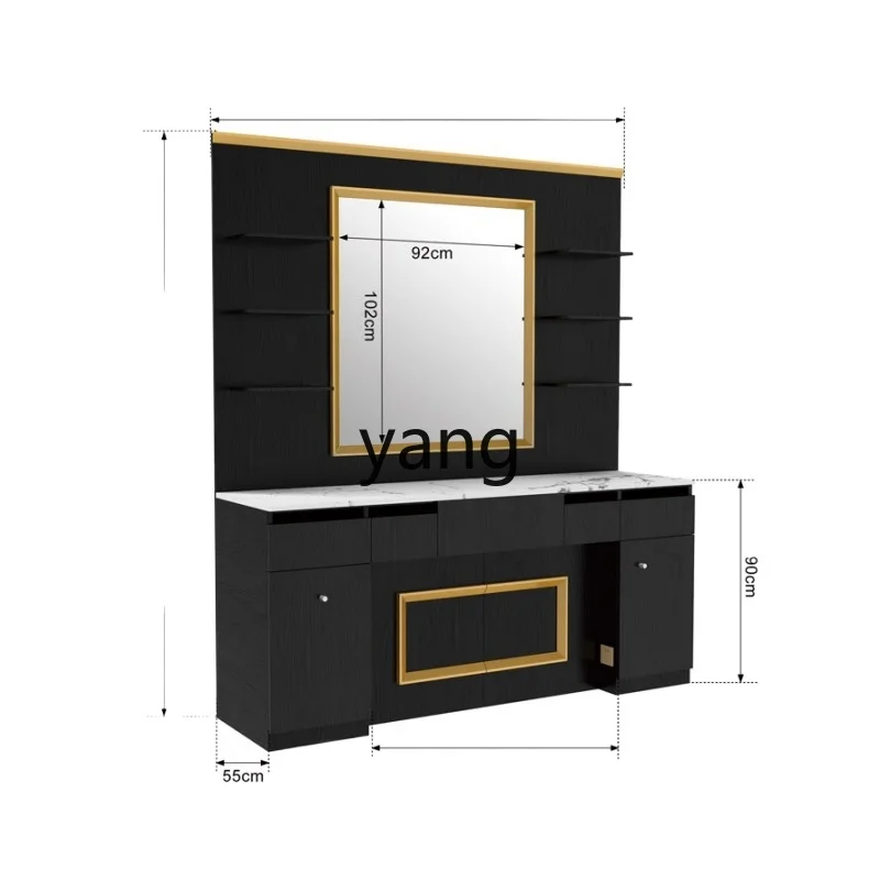 LXL Hair Dressing Table Cabinet Integrated for Hair Salon Retro Hair Cutting Shampoo Dressing Table
LXL Hair Dressing Table Cabinet Integrated for Hair Salon Retro Hair Cutting Shampoo Dressing Table