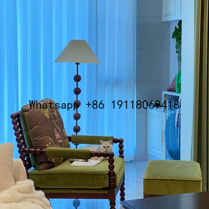 Retro single sofa chair, living room American mid-style pearl chair, casual solid wood single tiger chair
Retro single sofa chair, living room American mid-style pearl chair, casual solid wood single tiger chair