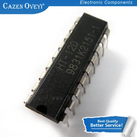 2pcs/lot HT12D and HT12E DIP-20 HT-12D+HT-12E In Stock