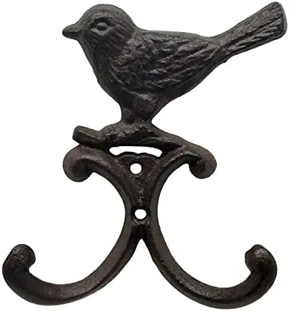 Винтажная настенная вешалка из чугуна в виде животных и птиц – Держатель для одежды и ключей в деревенском стиле для дома, сада, гаража
Винтажная настенная вешалка из чугуна в виде животных и птиц – Держатель для одежды и ключей в деревенском стиле для дома, сада, гаража