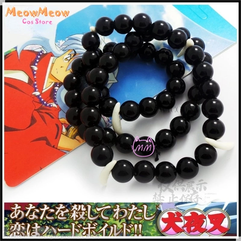 Anime Inuya Black Purple Beaded Necklace Bracelet Cosplay Props Jewelry Gifts For Men And Women Halloween Cosplay Roleplay
Anime Inuya Black Purple Beaded Necklace Bracelet Cosplay Props Jewelry Gifts For Men And Women Halloween Cosplay Roleplay