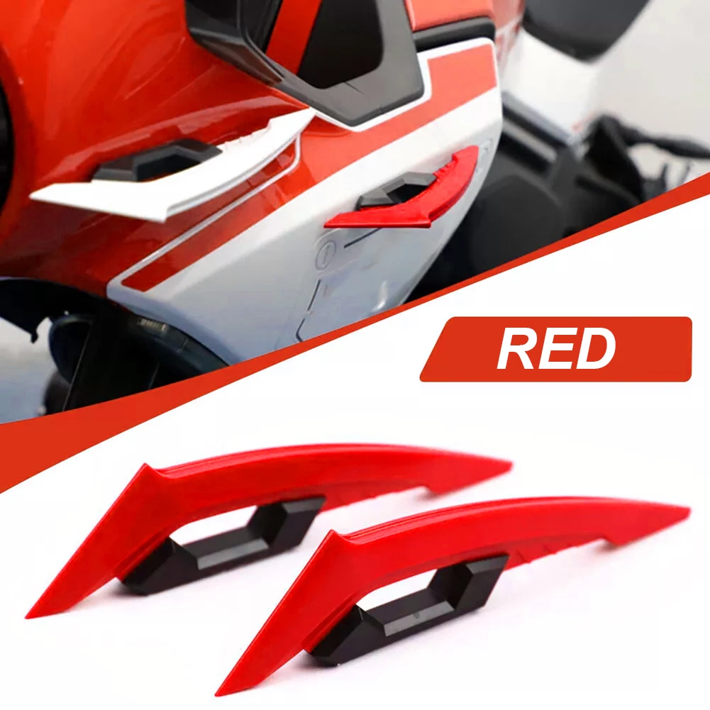 Bike Customization Red Blue Gray Aerodynamic Spoiler Bike Wing Decoration Anti-corrosion Non-deformation Wear-resistant
Bike Customization Red Blue Gray Aerodynamic Spoiler Bike Wing Decoration Anti-corrosion Non-deformation Wear-resistant