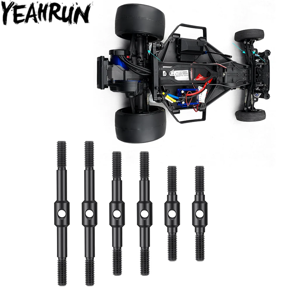 YEAHRUN 6 шт. стальной передний задний кулак M4 рычажные подвески для 1/10 T-raxxas Drag Slash C10 Rustler Slash Stampede Запчасти
YEAHRUN 6 шт. стальной передний задний кулак M4 рычажные подвески для 1/10 T-raxxas Drag Slash C10 Rustler Slash Stampede Запчасти