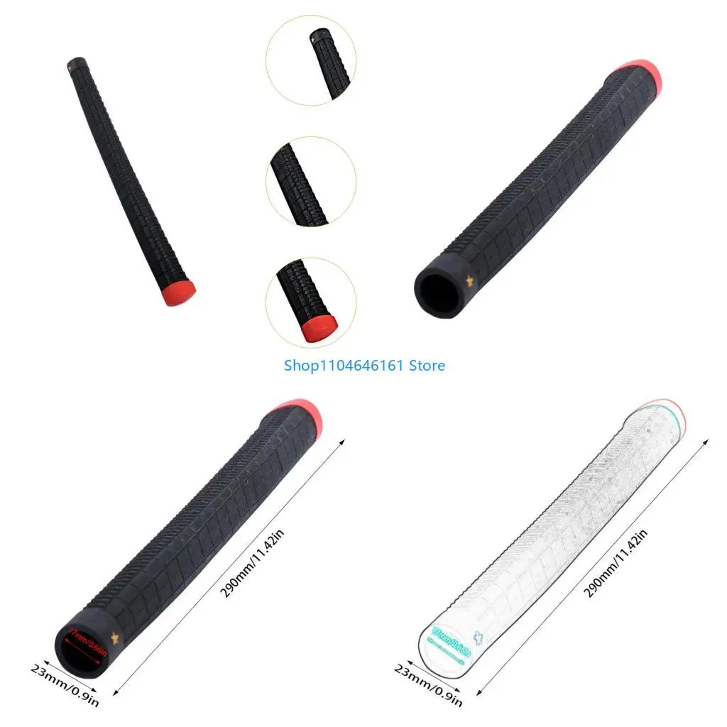 Rubber NonSlip Comfortable Club Grip Light Weight Golf Club Grip Easy to Install
Rubber NonSlip Comfortable Club Grip Light Weight Golf Club Grip Easy to Install