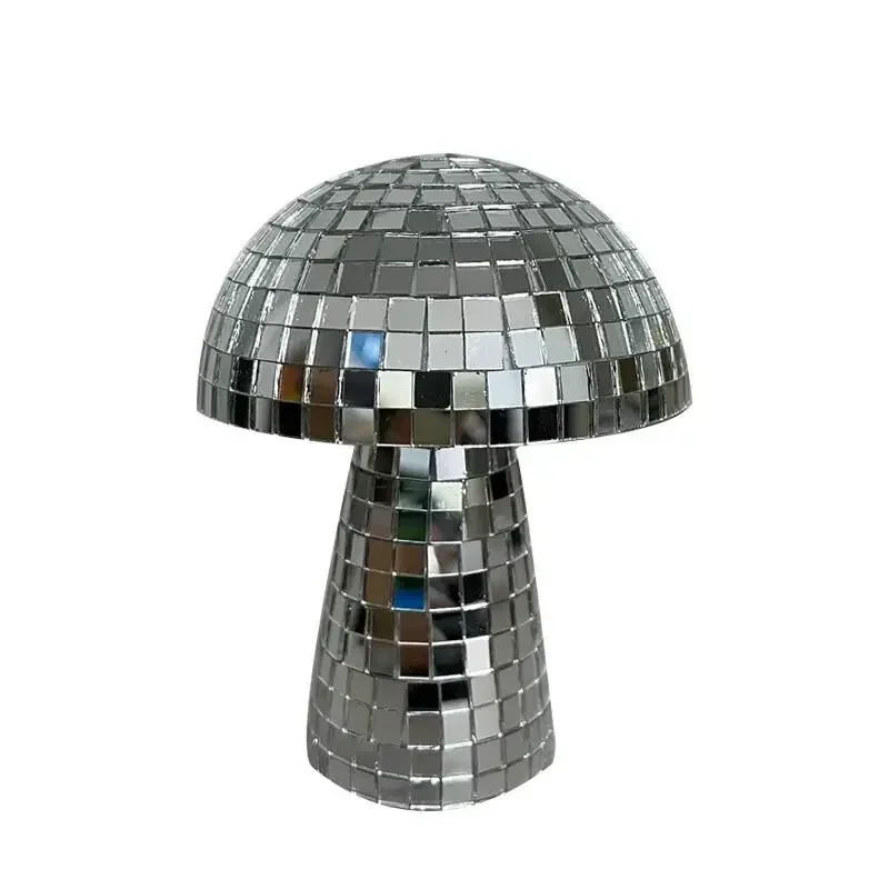 Disco Mirror Ball Creative Retro Disco Mushroon Shape Ball Reflective DJ Style Home Decorations for Party Wedding Room Ornaments
Disco Mirror Ball Creative Retro Disco Mushroon Shape Ball Reflective DJ Style Home Decorations for Party Wedding Room Ornaments