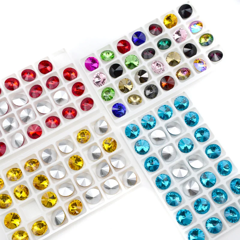 6-18mm Glass Round Crystal Pointback Nail Charms Strass Jewelry Making Accessories Pointed Rhinestone for Craft Decoration
6-18mm Glass Round Crystal Pointback Nail Charms Strass Jewelry Making Accessories Pointed Rhinestone for Craft Decoration