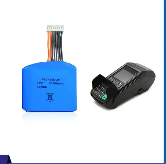 Новый аккумулятор для Castles V3 SW-V3 IP604355-2P pos 2100 мАч
Новый аккумулятор для Castles V3 SW-V3 IP604355-2P pos 2100 мАч