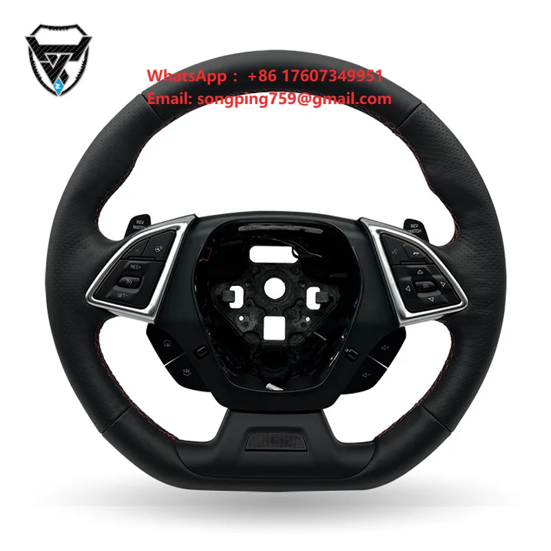Custom Leather Modified Steering Wheel for Chevrolet Cosavi Sports Car ZC-KML-1
Custom Leather Modified Steering Wheel for Chevrolet Cosavi Sports Car ZC-KML-1