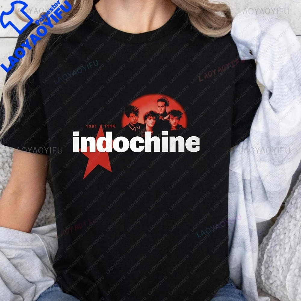 Rock Band Indochin Top Printed T-shirt Top Trend Harajuku Short Sleeve Men's and Women's Universal Shirt Pattern Large T-shirt
Rock Band Indochin Top Printed T-shirt Top Trend Harajuku Short Sleeve Men's and Women's Universal Shirt Pattern Large T-shirt