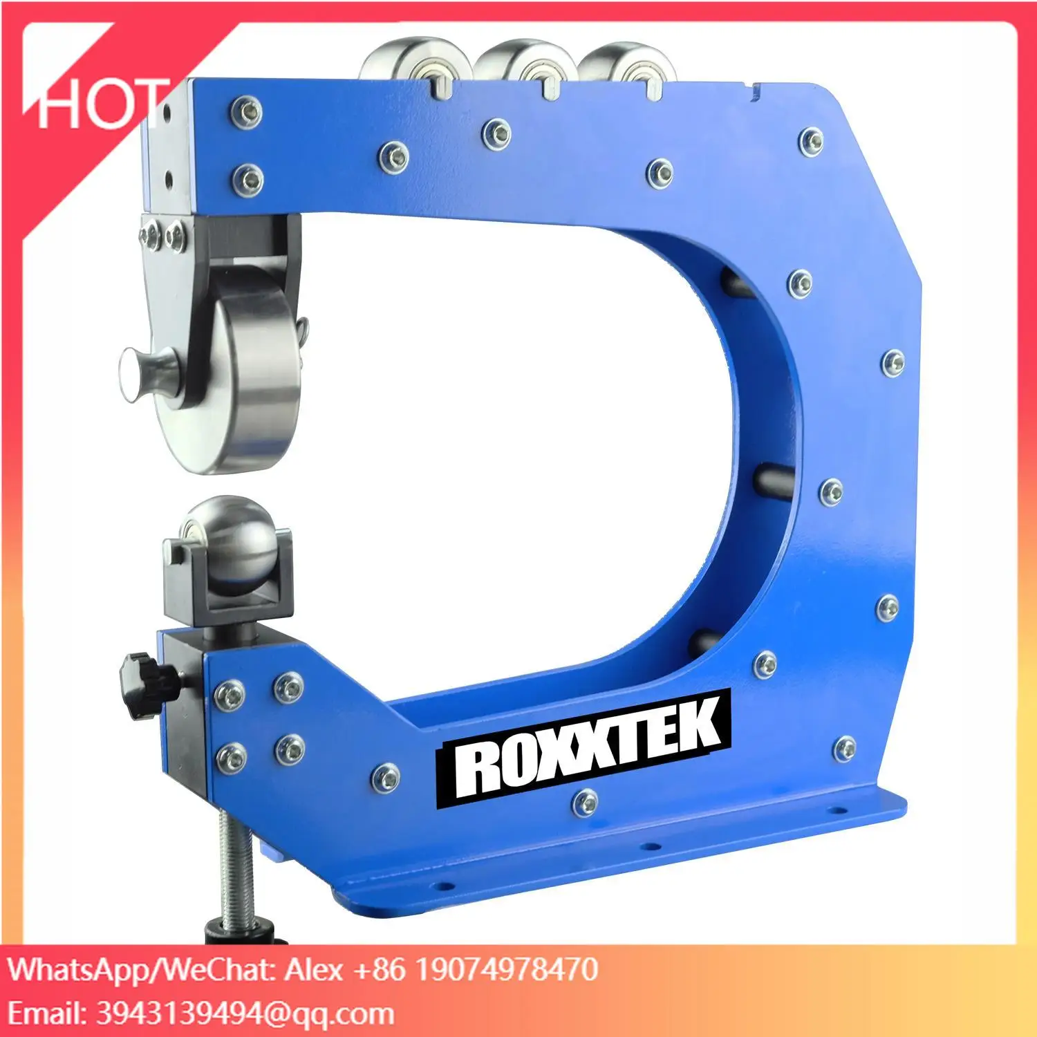 EW1200 12 Inch Benchtop English Wheel
EW1200 12 Inch Benchtop English Wheel