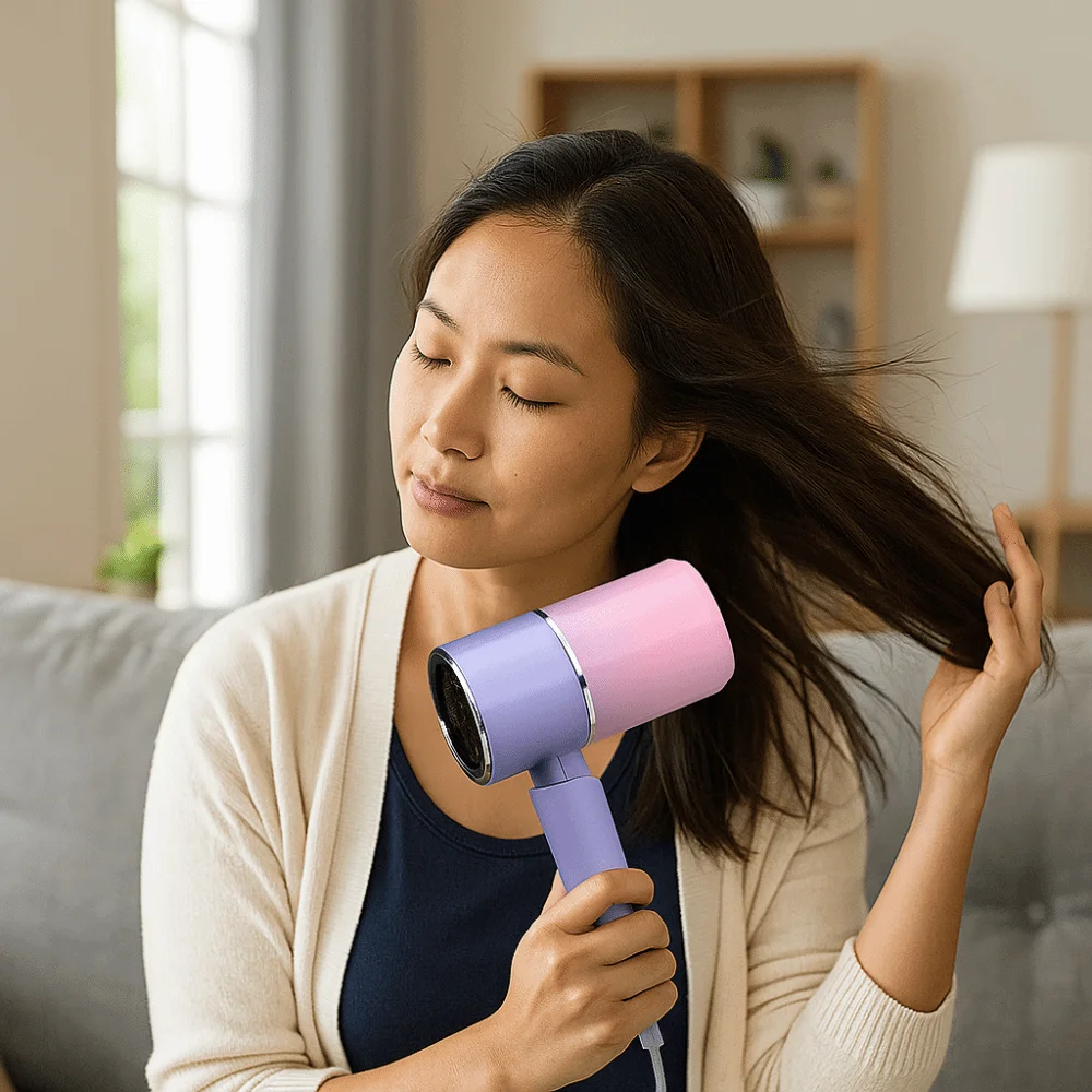 Practical Professional Portable Hair Dryer Thermostatic Heating And Cooling Folding Hairdryer Quick Dry Electric Dryer Home Use
Practical Professional Portable Hair Dryer Thermostatic Heating And Cooling Folding Hairdryer Quick Dry Electric Dryer Home Use