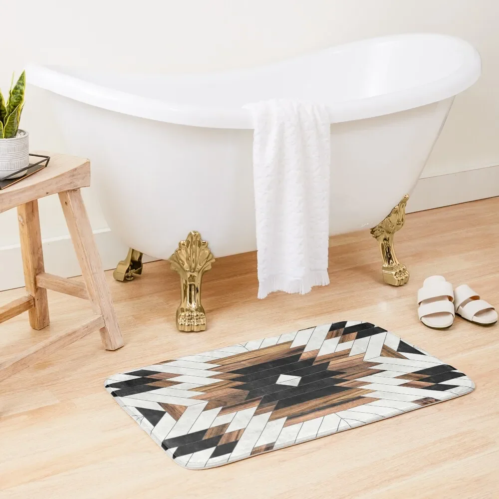 Urban Tribal Pattern No.5 - Aztec - Concrete and Wood Bath Mat Rooms Rugs Living Room Bath Rugs Mat
Urban Tribal Pattern No.5 - Aztec - Concrete and Wood Bath Mat Rooms Rugs Living Room Bath Rugs Mat
