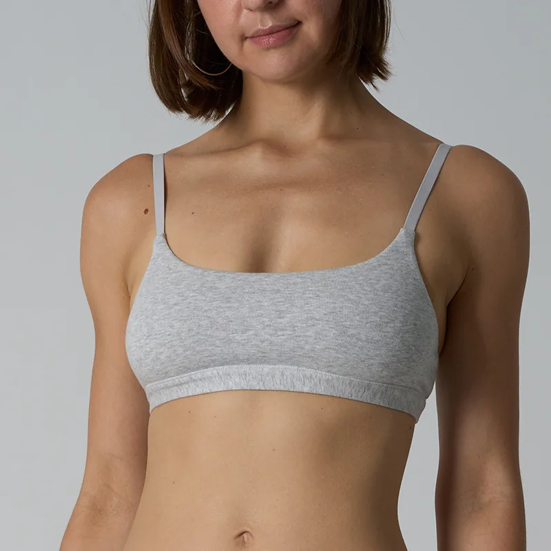 Cotton Scoop Bralette Seamless Breathable Underwears Women Fitness Sports Bras Solid Ladies Soft No Bra Pad Bras Home Intimates
Cotton Scoop Bralette Seamless Breathable Underwears Women Fitness Sports Bras Solid Ladies Soft No Bra Pad Bras Home Intimates