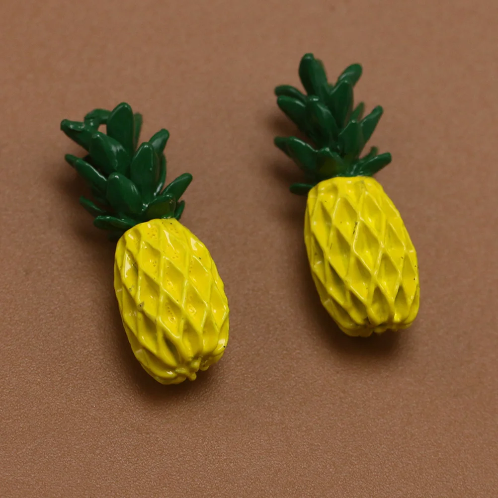 10 Pcs Alloy Spray Painted Pineapple Pendant Charms for DIY Jewelry Making Crafts Bracelet Earrings Accessories
10 Pcs Alloy Spray Painted Pineapple Pendant Charms for DIY Jewelry Making Crafts Bracelet Earrings Accessories