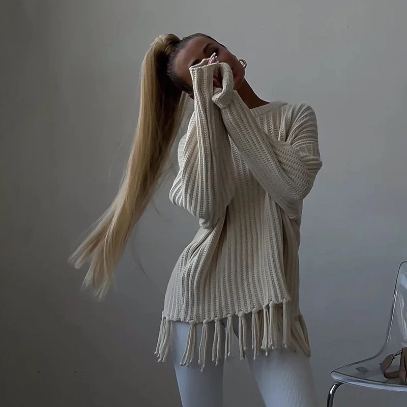 Autumn Winter Casual Loose Pullover Sweater Fashion O-neck Long Sleeve Solid Color Knitted 2025 Women's Elegant Warm Jumper Tops
Autumn Winter Casual Loose Pullover Sweater Fashion O-neck Long Sleeve Solid Color Knitted 2025 Women's Elegant Warm Jumper Tops