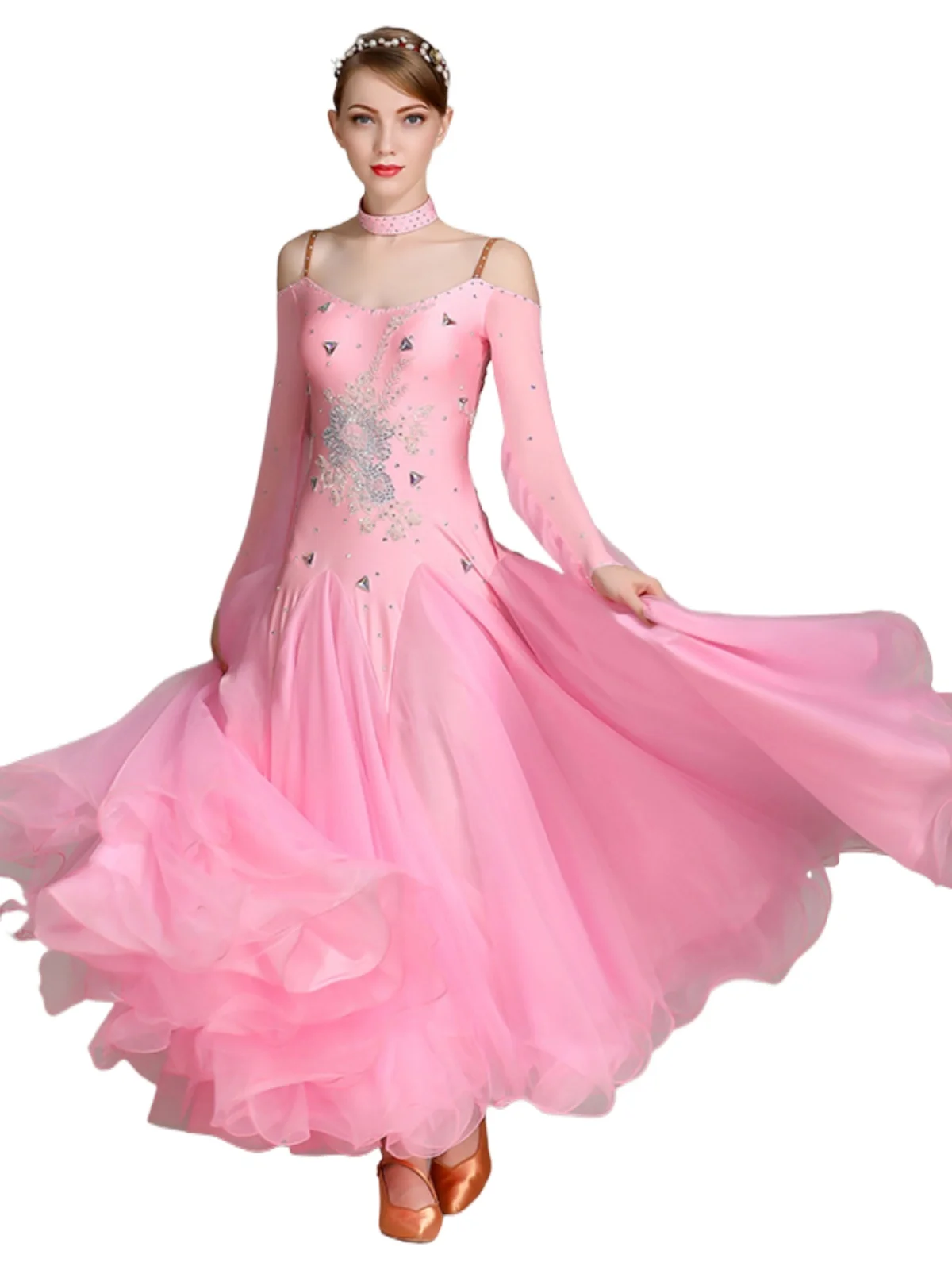 2025 Newest Woman Ballroom Dance Competition Dress Dance Ballroom Waltz Standard Dance Dress Women Ballroom Dress S7019
2025 Newest Woman Ballroom Dance Competition Dress Dance Ballroom Waltz Standard Dance Dress Women Ballroom Dress S7019