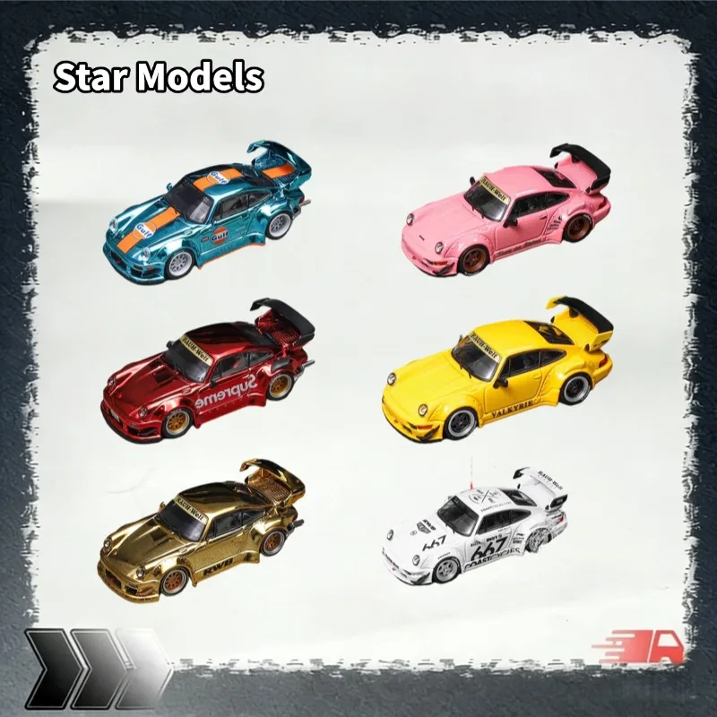 【Pre-sale】Star Models 1:64 RWB 930 964 Widebody Modified GT Simulation Alloy Car Model, Boys' Toy, Collection Decoration Item.
【Pre-sale】Star Models 1:64 RWB 930 964 Widebody Modified GT Simulation Alloy Car Model, Boys' Toy, Collection Decoration Item.