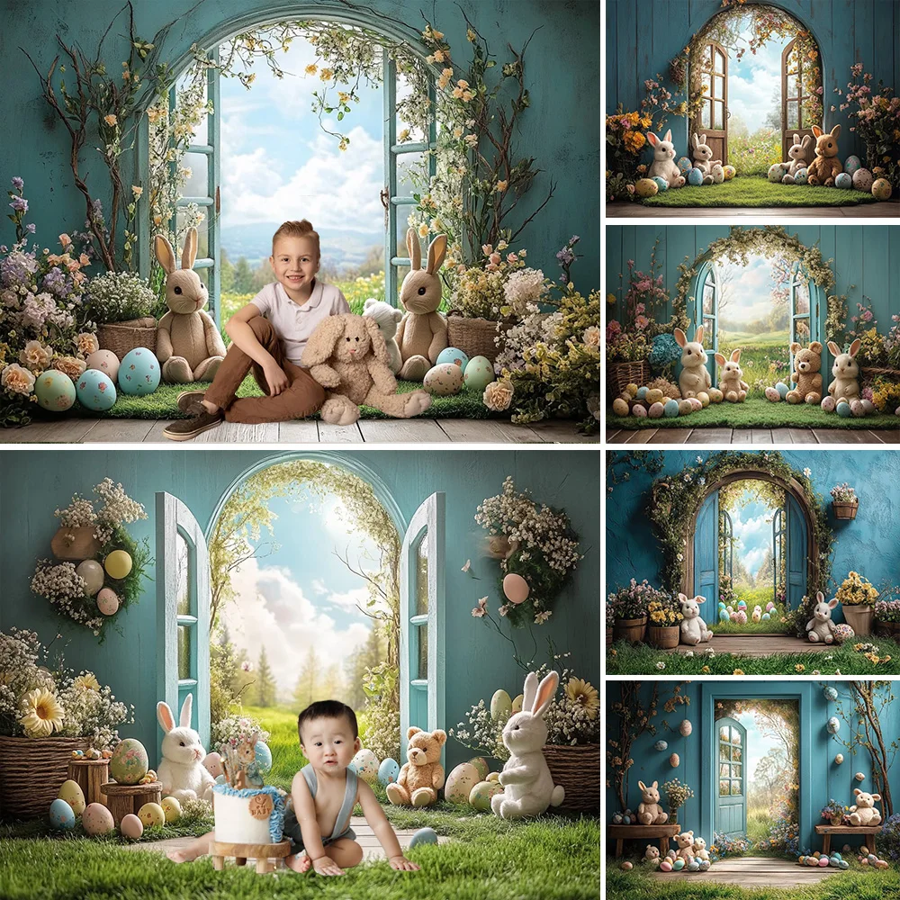 Mocsicka Spring Easter Window Background Photography Green Grass Egg Bunny Sky Backdrop Decortion Kids Cake Smash Photo Studio
Mocsicka Spring Easter Window Background Photography Green Grass Egg Bunny Sky Backdrop Decortion Kids Cake Smash Photo Studio
