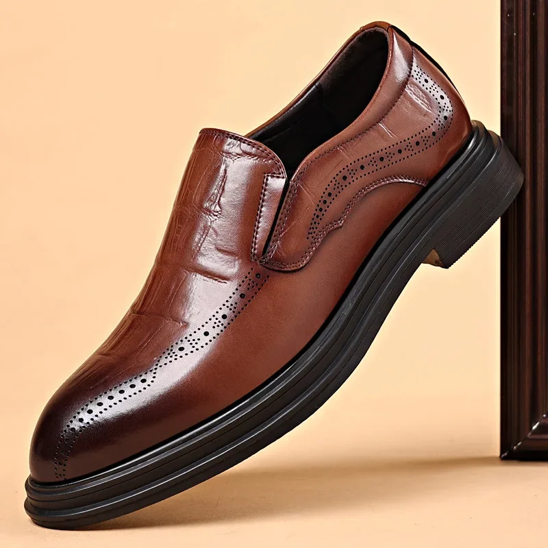 2025 Men's Casual Business Formal Leather Oxfords Shoes Male Wedding Party Office Gentleman Shoes
2025 Men's Casual Business Formal Leather Oxfords Shoes Male Wedding Party Office Gentleman Shoes