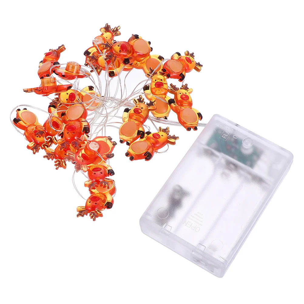 1pc Christmas Deer LED String Lights Plastic Hanging Decorations Premium Quality Warm Festive Atmosphere Xmas Party
1pc Christmas Deer LED String Lights Plastic Hanging Decorations Premium Quality Warm Festive Atmosphere Xmas Party