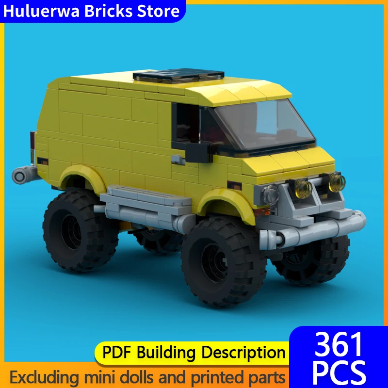 Speed Hypercar Model MOC Building Bricks Van Type Off-Road Vehicle Modular Technology Gifts Holiday Assemble Children Toys Suit
Speed Hypercar Model MOC Building Bricks Van Type Off-Road Vehicle Modular Technology Gifts Holiday Assemble Children Toys Suit