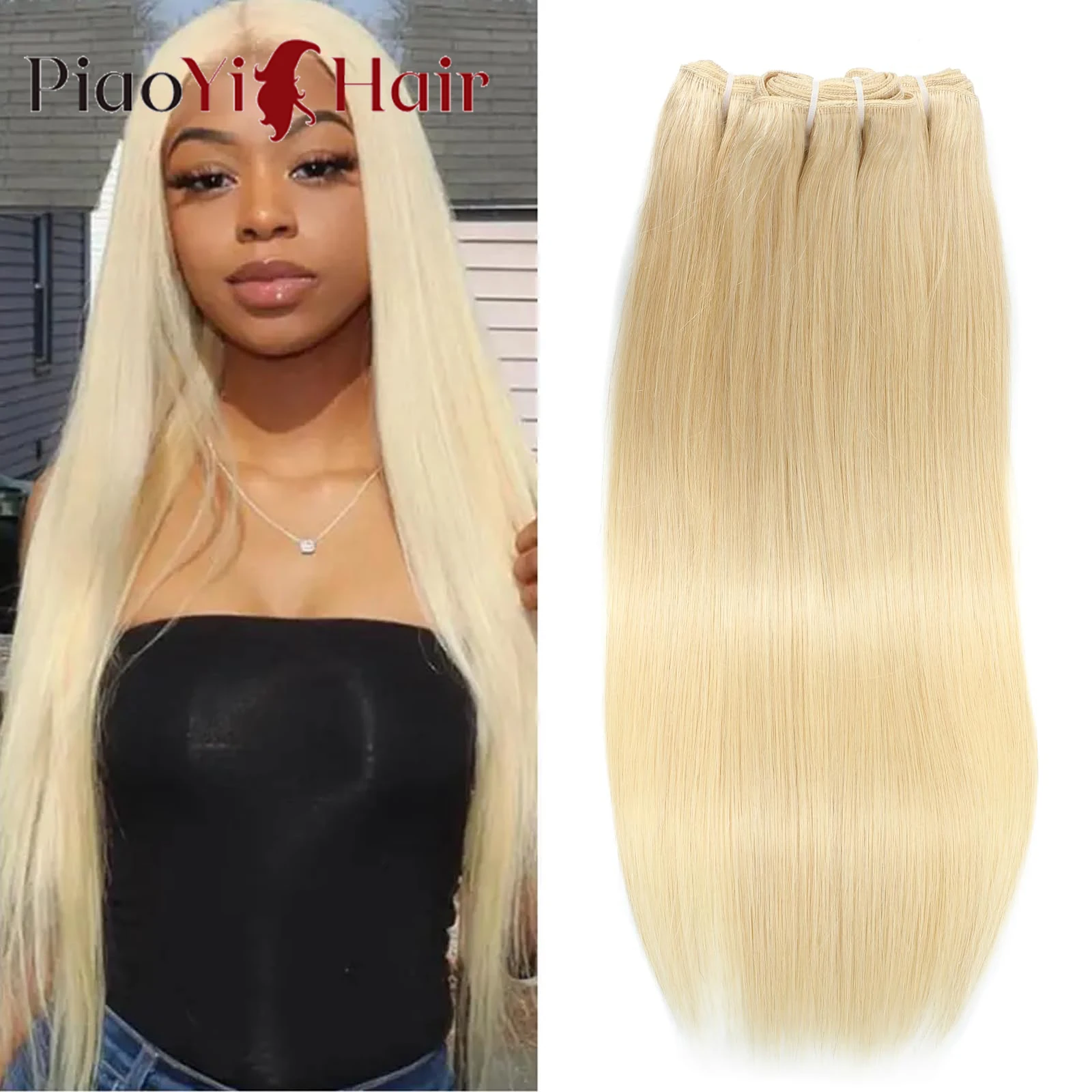 613 Color 15A Double Drawn Straight Human Hair Bundle 100% Raw Human Hair Blond Unprocessed Human Hair Extension Color Bundles
613 Color 15A Double Drawn Straight Human Hair Bundle 100% Raw Human Hair Blond Unprocessed Human Hair Extension Color Bundles