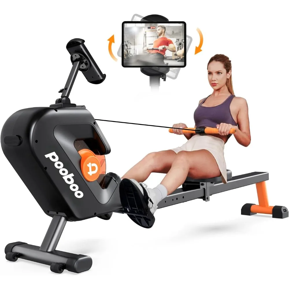 Rowing Machine, Max 350 LBS Magnetic Rower with LCD Monitor, Tablet Holder, Upgraded Rowing Machines for Home use
Rowing Machine, Max 350 LBS Magnetic Rower with LCD Monitor, Tablet Holder, Upgraded Rowing Machines for Home use