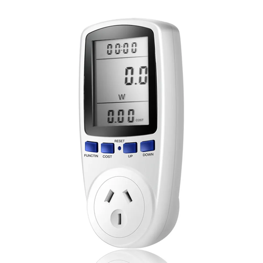 Power Consumption Meter Electricity Usage Monitor LCD Display Large Backlit Screen Overload Warning Calculator Plug Power
Power Consumption Meter Electricity Usage Monitor LCD Display Large Backlit Screen Overload Warning Calculator Plug Power