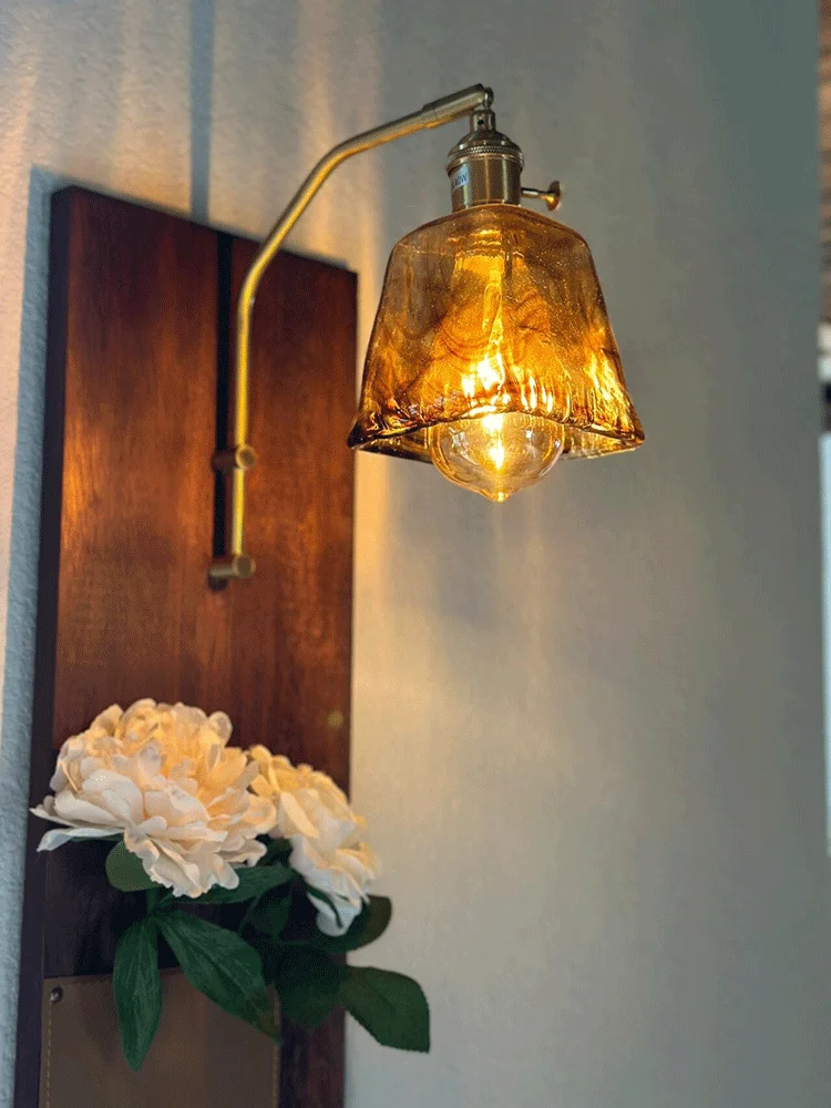 Vintage Wall Lamp Bedroom Headboard Retro Wabi Sabi Style Homestay Hallway Atmosphere Living Room Background Decoration LED Lamp
Vintage Wall Lamp Bedroom Headboard Retro Wabi Sabi Style Homestay Hallway Atmosphere Living Room Background Decoration LED Lamp