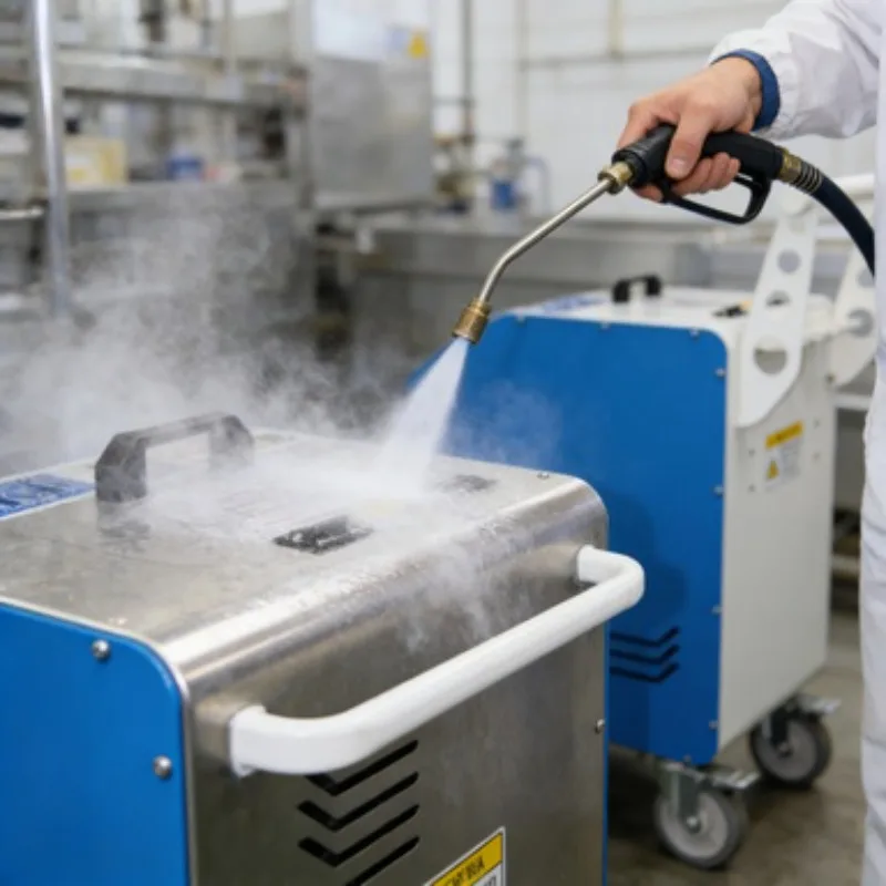 Portable 220V Universal Dry Ice Blasting Machine No Residual CO2 Dry Ice Cleaning Machine Metal Construction
Portable 220V Universal Dry Ice Blasting Machine No Residual CO2 Dry Ice Cleaning Machine Metal Construction