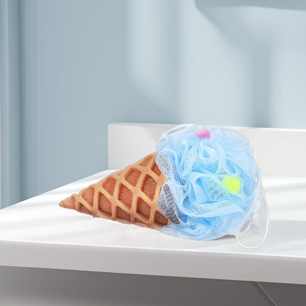 4Pcs Ice Cream Shape Bath Sponges Soft Durable Shower Loofahs for Exfoliating Body Wash Puff Shower Balls 
4Pcs Ice Cream Shape Bath Sponges Soft Durable Shower Loofahs for Exfoliating Body Wash Puff Shower Balls