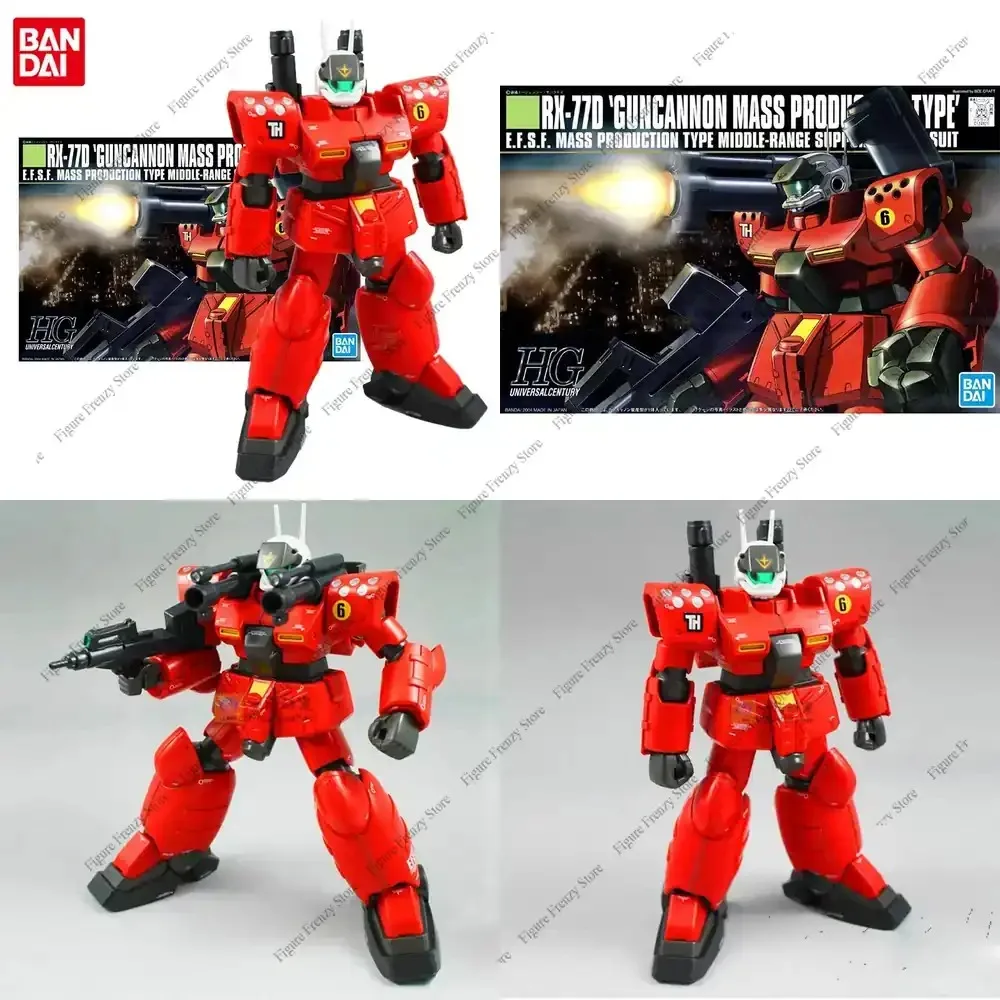 Special Offer for Bandai Genuine Gundam Model Kit Anime Figure HGUC 1/144 RX-77D Guncannon Collection Gunpla Action Figure
Special Offer for Bandai Genuine Gundam Model Kit Anime Figure HGUC 1/144 RX-77D Guncannon Collection Gunpla Action Figure