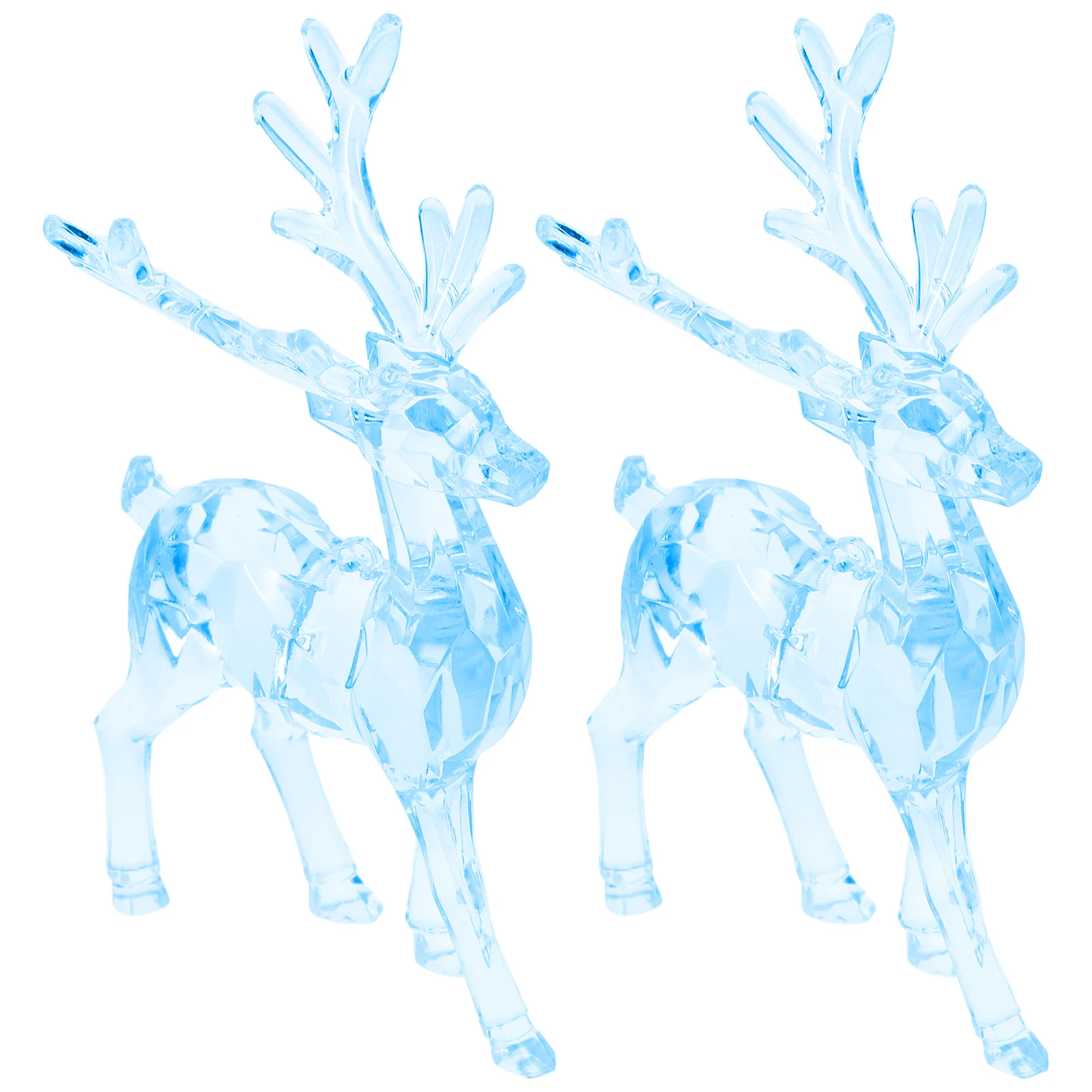 2pcs Transparent Elk Ornaments Acrylic Christmas Tree Decorations Hanging DIY Crafts Gifts Festive Accessories Party Supplies
2pcs Transparent Elk Ornaments Acrylic Christmas Tree Decorations Hanging DIY Crafts Gifts Festive Accessories Party Supplies