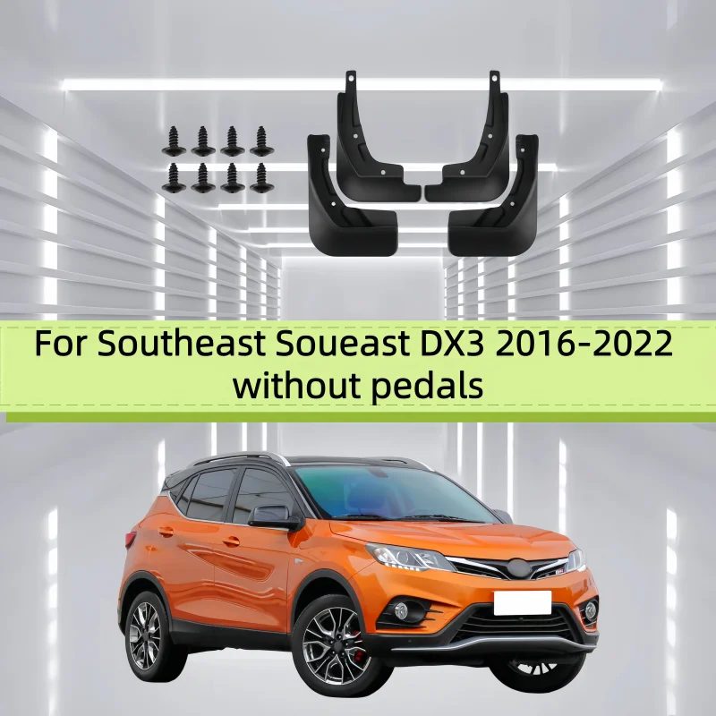 Car Mud Flaps Fender For Southeast Soueast DX3 2016-2022 without pedals Front And Rear Wheels Mudflaps Splash Guard Protection
Car Mud Flaps Fender For Southeast Soueast DX3 2016-2022 without pedals Front And Rear Wheels Mudflaps Splash Guard Protection